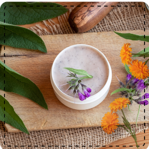 Herbal eczema cream Barefoot Herbs